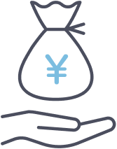 ローン実行のイラスト